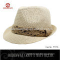 New Fashion Men Fedora hat with custom band